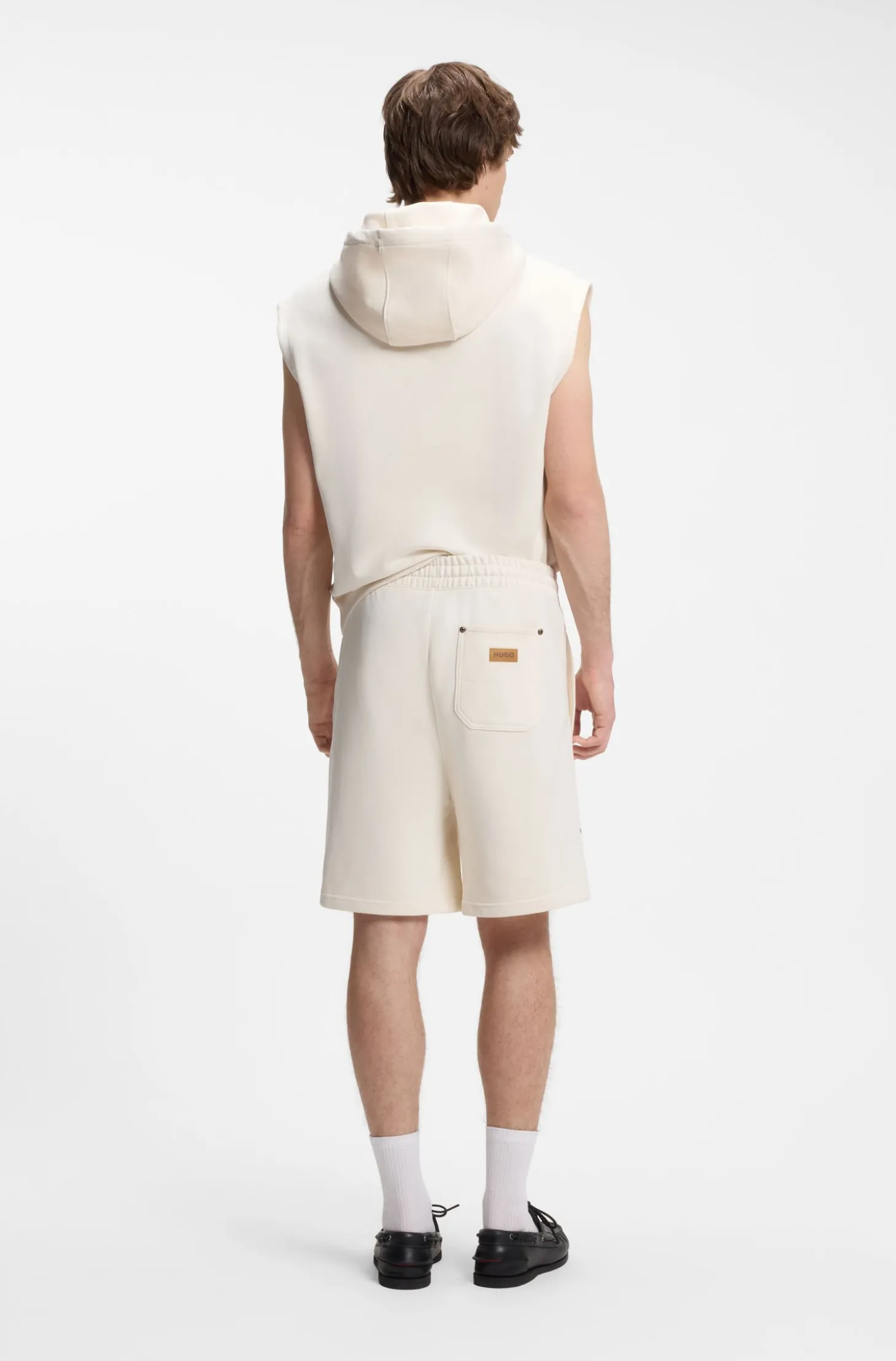 Loose-Fit Shorts aus Baumwolle mit Utility-Taschen
