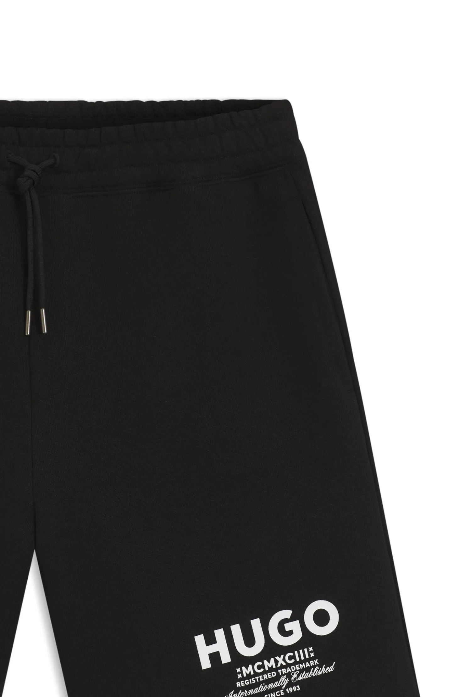 Loose-Fit Shorts aus Baumwoll-Terry mit Logo-Print
