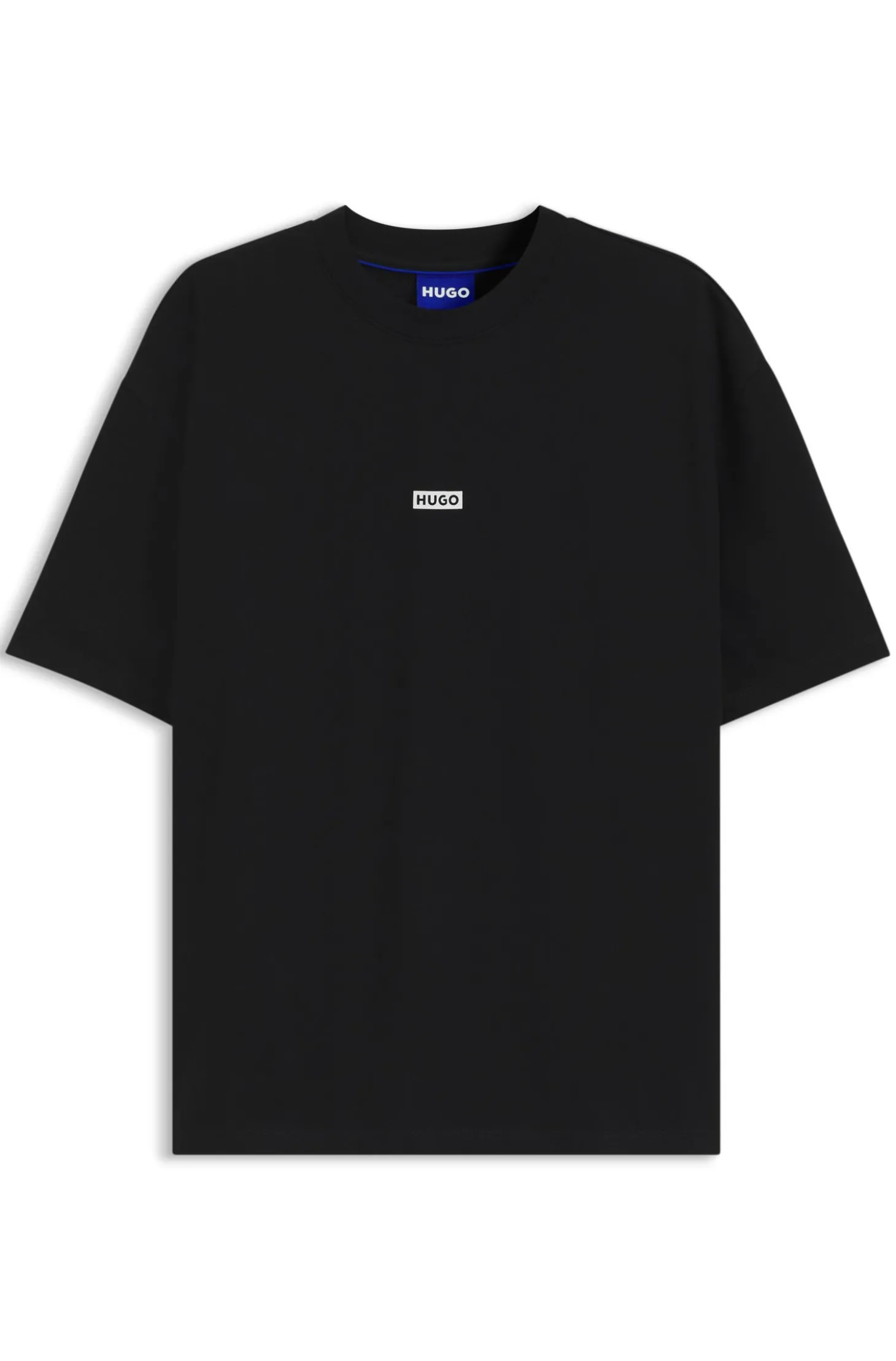 Loose-Fit T-Shirt aus Baumwolle mit Logo-Artwork hinten