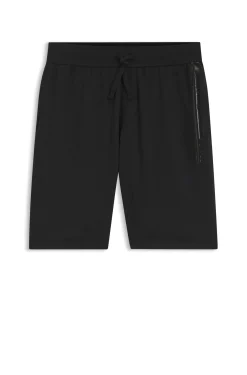 Loungewear-Shorts aus Baumwoll-Terry mit Logo-Print