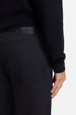 Maine Regular-Fit Hose aus elastischem Baumwoll-Twill