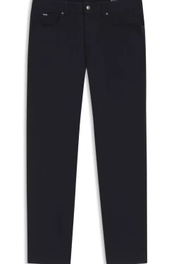 Maine Regular-Fit Hose aus elastischem Baumwoll-Twill