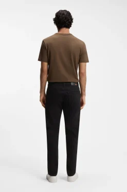 Maine Regular-Fit Jeans aus bequemem Stretch-Denim in Stay-Black