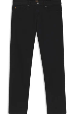 Maine Regular-Fit Jeans aus bequemem Stretch-Denim in Stay-Black