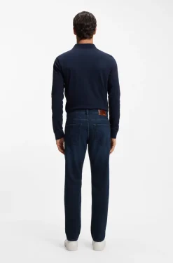 Maine Regular-Fit Jeans aus bequemem Stretch-Denim in Blau