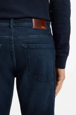 Maine Regular-Fit Jeans aus bequemem Stretch-Denim in Blau