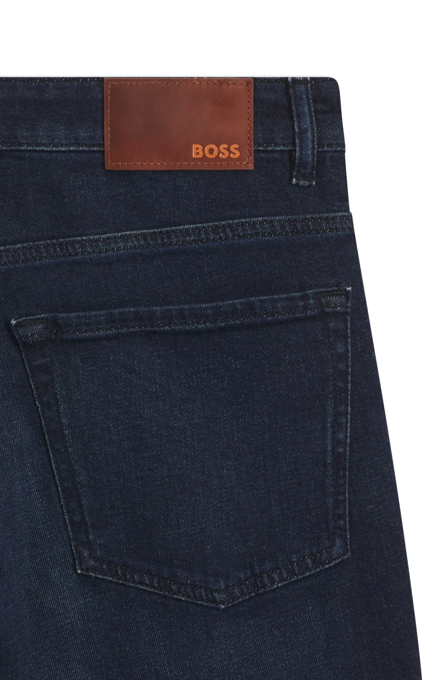 Maine Regular-Fit Jeans aus bequemem Stretch-Denim in Blau