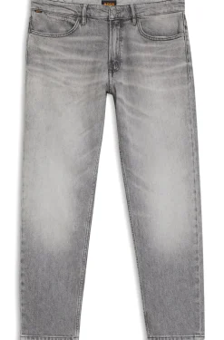 Maine Regular-Fit Jeans aus bequemem Stretch-Denim in Grau
