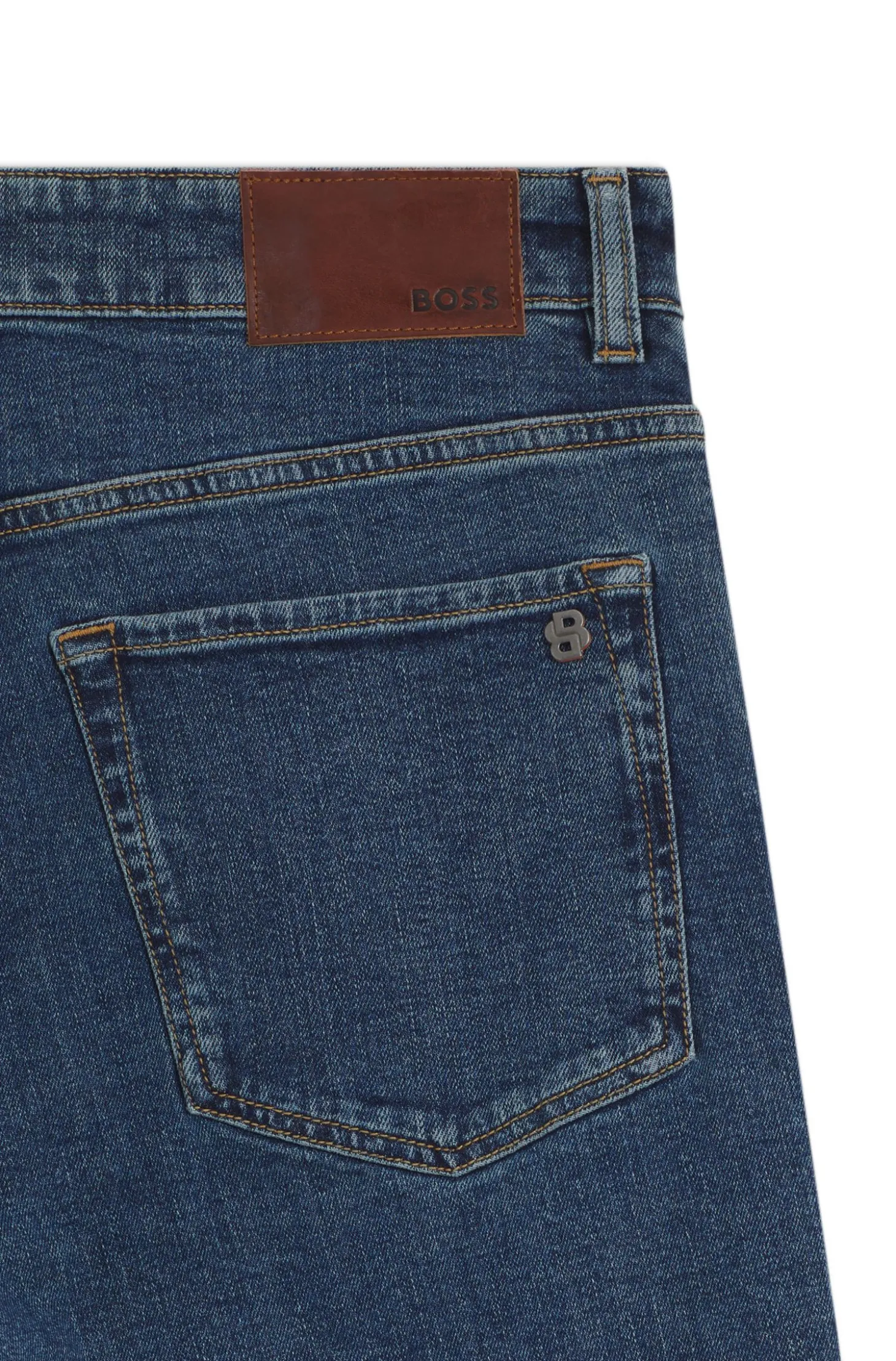 Maine Regular-Fit Jeans aus bequemem Stretch-Denim