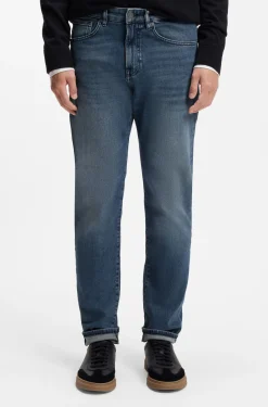 Maine Regular-Fit Jeans aus bequemem Stretch-Denim in Blau