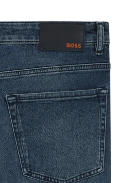 Maine Regular-Fit Jeans aus bequemem Stretch-Denim in Blau