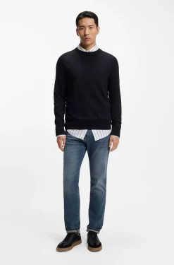 Maine Regular-Fit Jeans aus bequemem Stretch-Denim in Blau