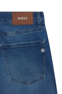 Maine Regular-Fit Jeans aus besonders softem blauem Denim