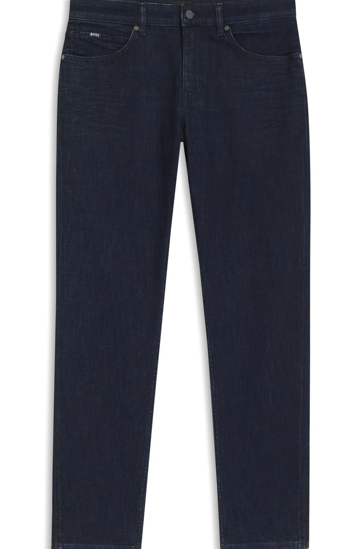 Maine Regular-Fit Jeans aus indigoblauem Denim