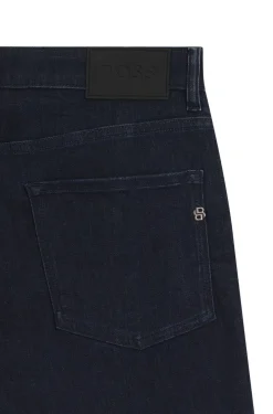 Maine Regular-Fit Jeans aus indigoblauem Denim