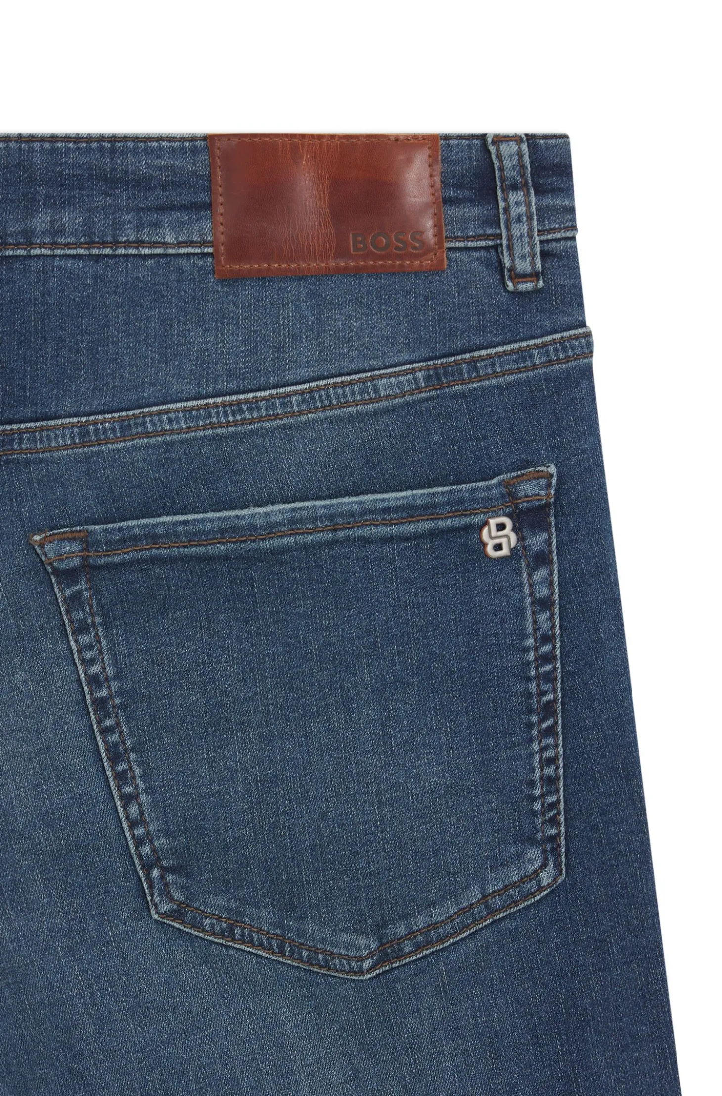 Maine Regular-Fit Jeans aus Soft-Motion-Denim