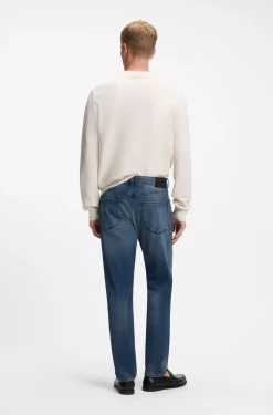 Maine Regular-Fit Jeans aus Stretch-Denim