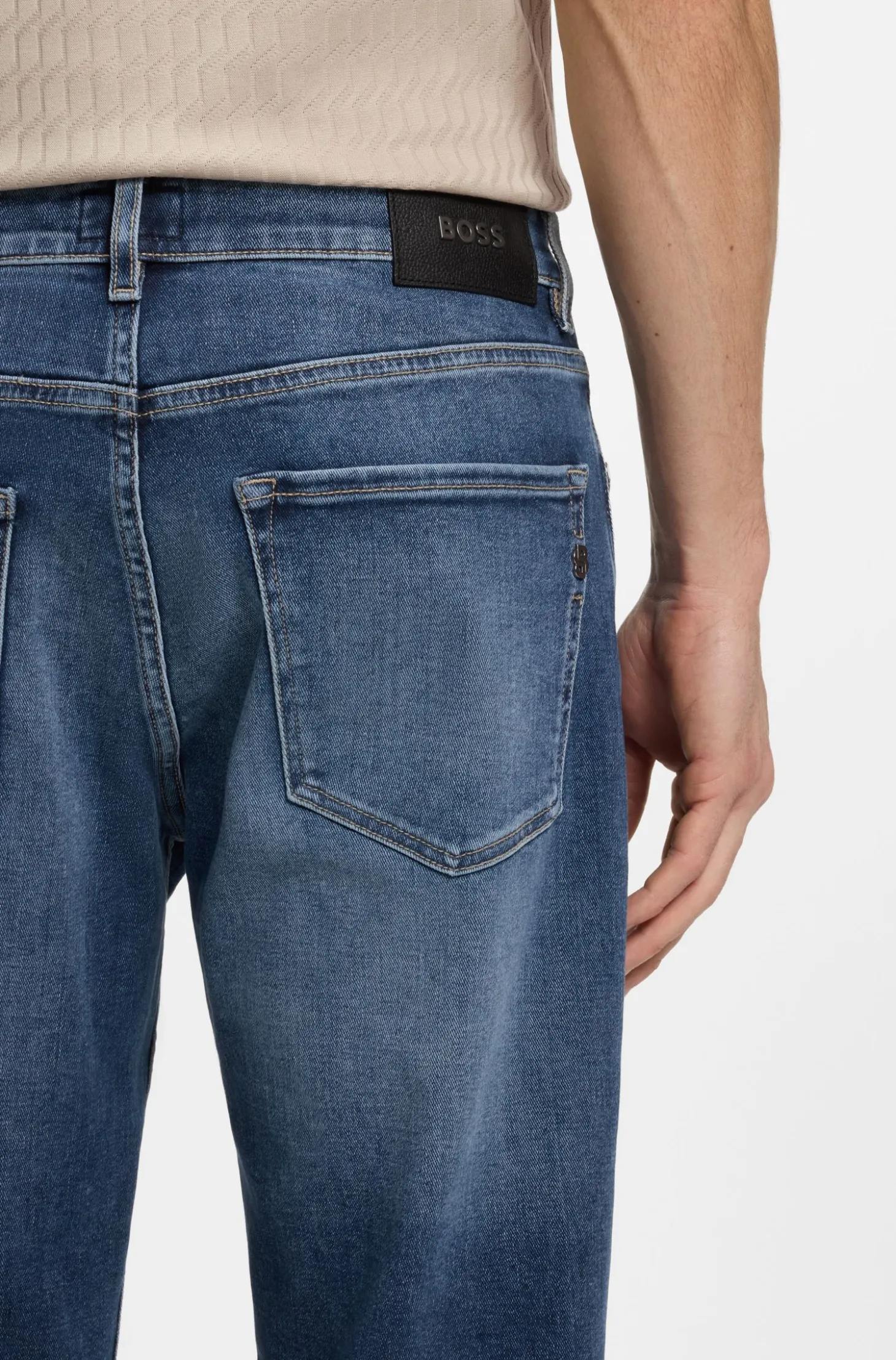 Maine Regular-Fit Jeans aus super-softem Stretch-Denim
