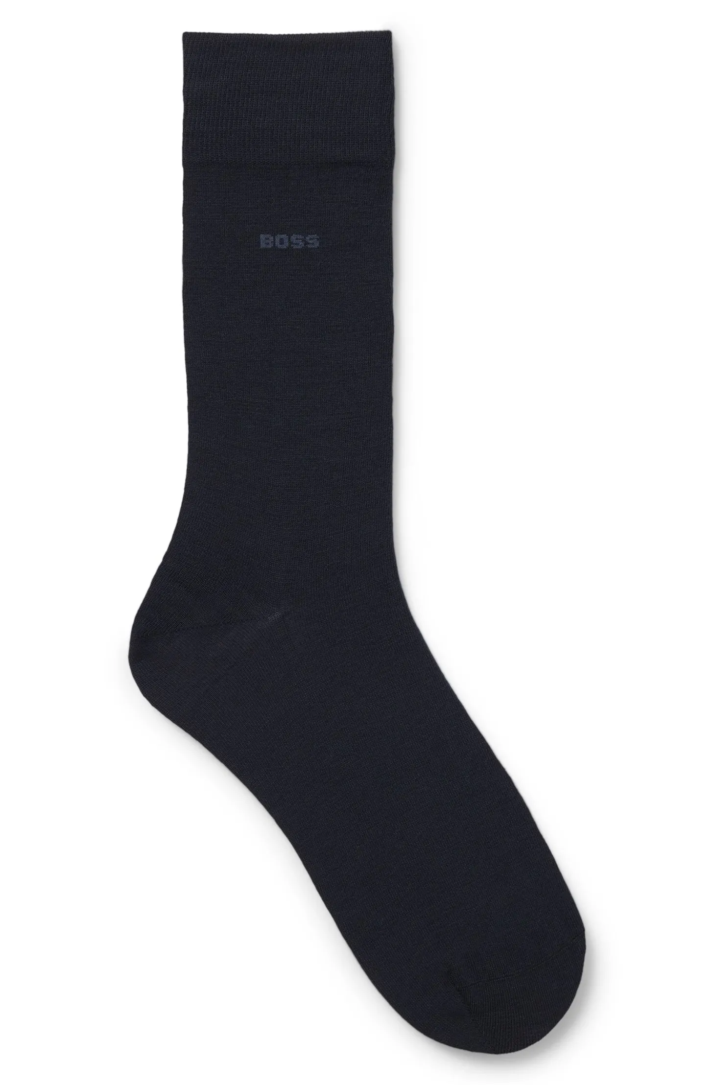 Mittelhohe Logo-Socken aus Woll-Mix