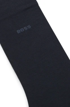 Mittelhohe Logo-Socken aus Woll-Mix