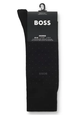 Mittelhohe Socken aus merzerisiertem Baumwoll-Mix