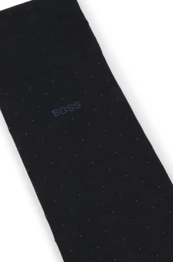 Mittelhohe Socken aus merzerisiertem Baumwoll-Mix