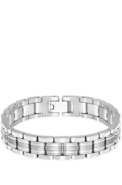 Modernes Armband mit puristischen Markendetails