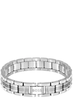 Modernes Armband mit puristischen Markendetails
