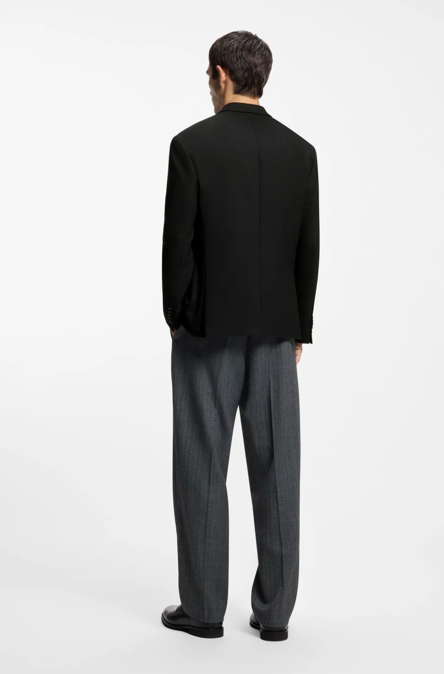 Modern-Fit Blazer aus Performance-Stretch-Twill