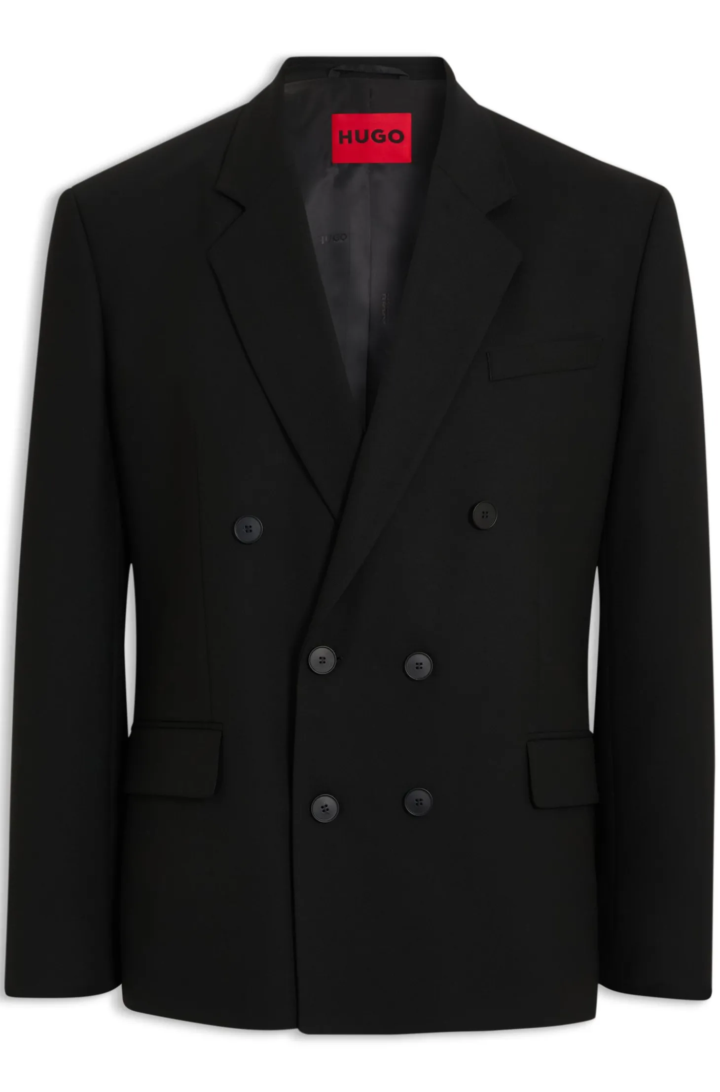 Modern-Fit Blazer aus Performance-Stretch-Twill