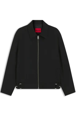 Modern-Fit Blazer aus Performance-Stretch-Canvas
