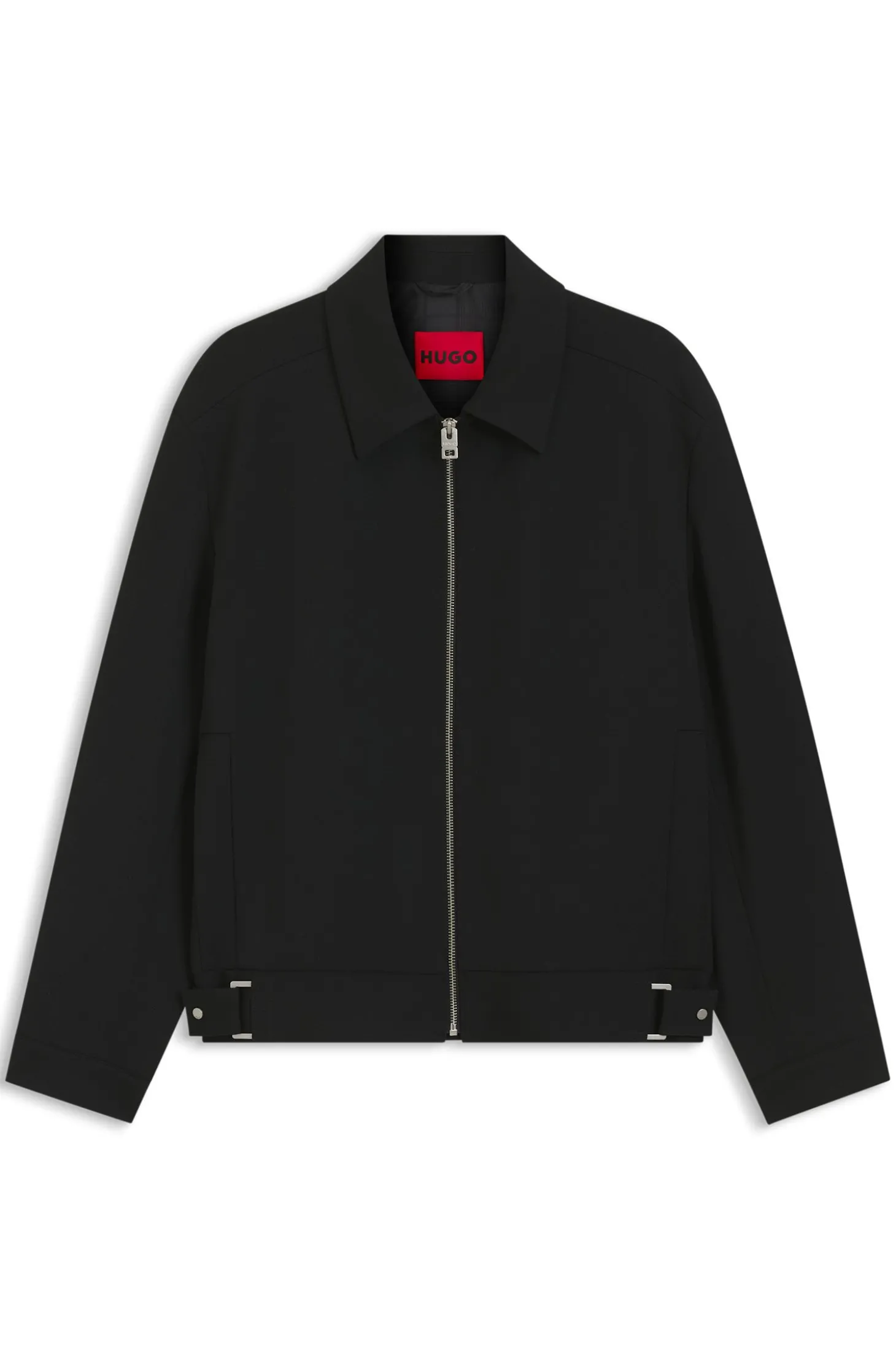 Modern-Fit Blazer aus Performance-Stretch-Canvas