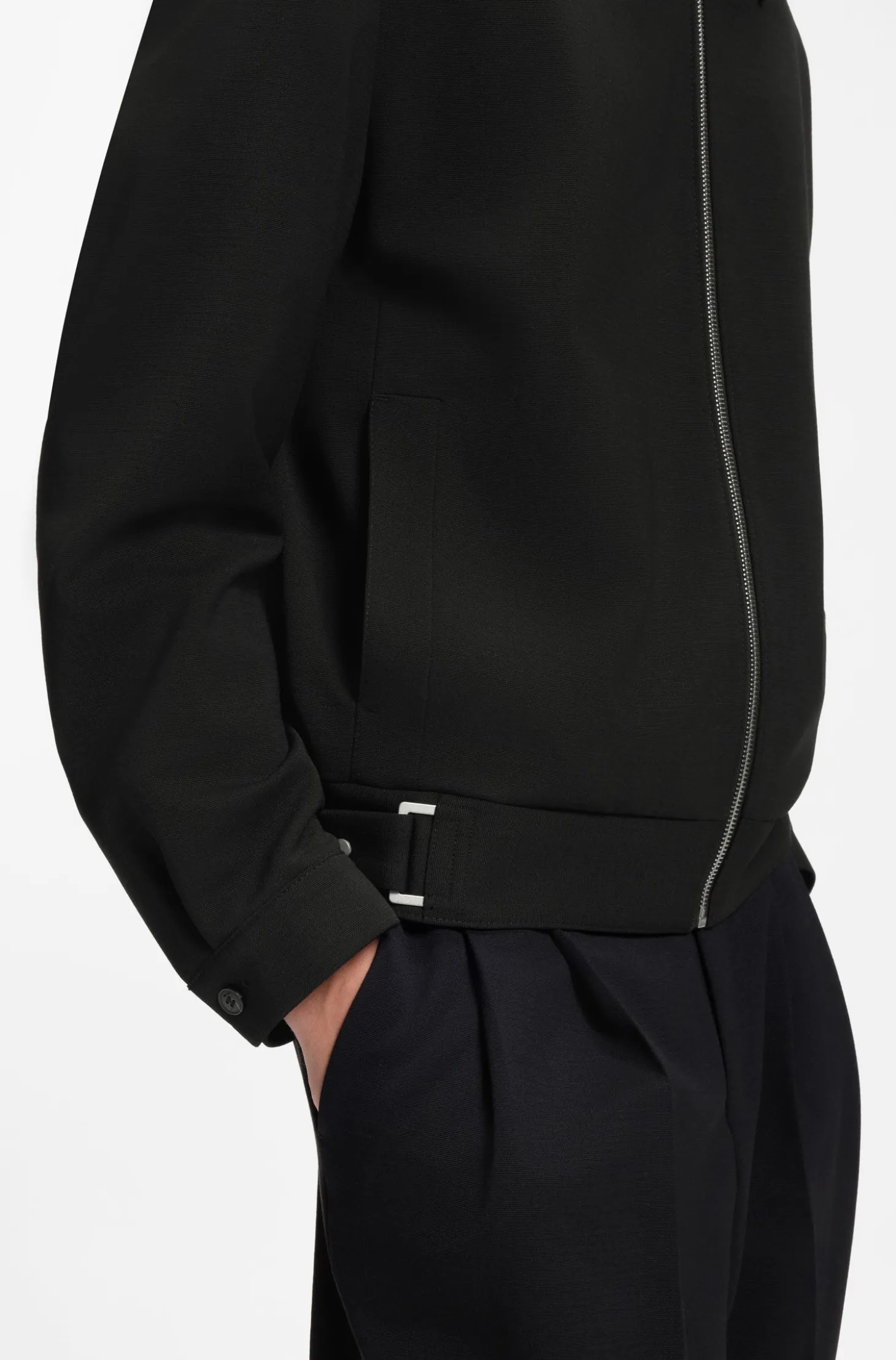 Modern-Fit Blazer aus Performance-Stretch-Canvas