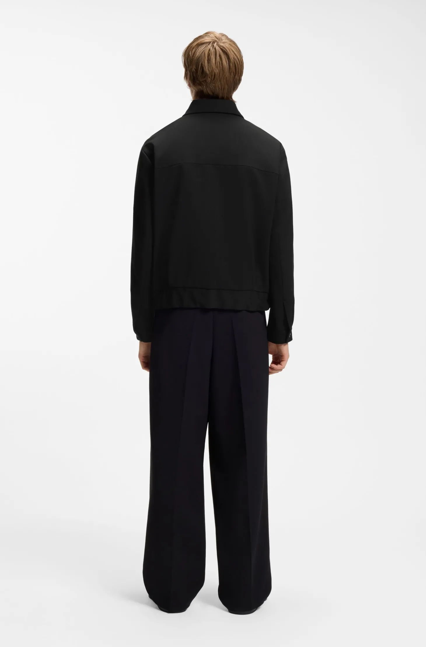 Modern-Fit Blazer aus Performance-Stretch-Canvas