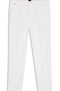 Modern-Fit Hose aus elastischer Baumwoll-Gabardine