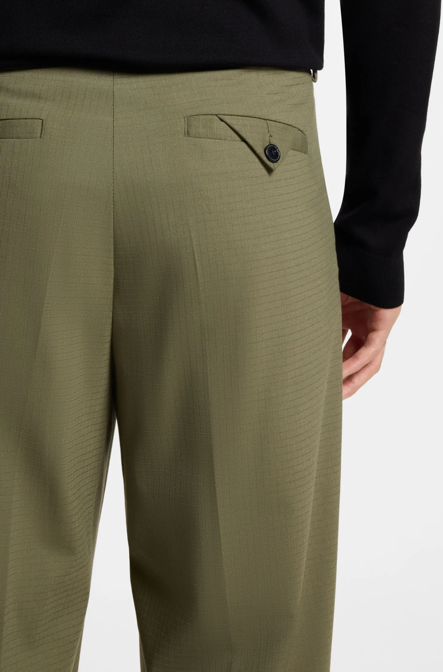 Modern-Fit Hose aus Stretch-Ripstop