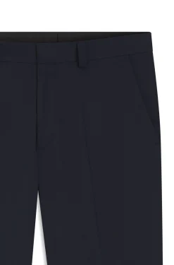 Modern-Fit Hose aus Woll-Mix mit Performance-Stretch