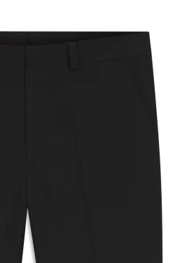 Modern-Fit Hose aus Woll-Mix mit Performance-Stretch
