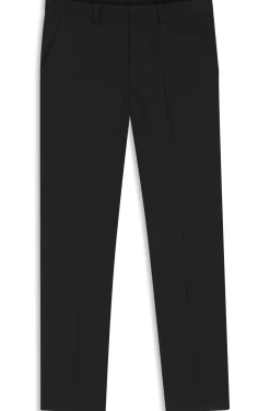 Modern-Fit Hose aus Woll-Mix mit Performance-Stretch