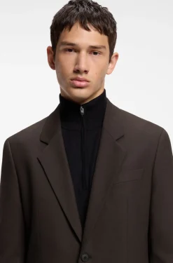 Modern-Fit Sakko aus Performance-Stretch-Twill