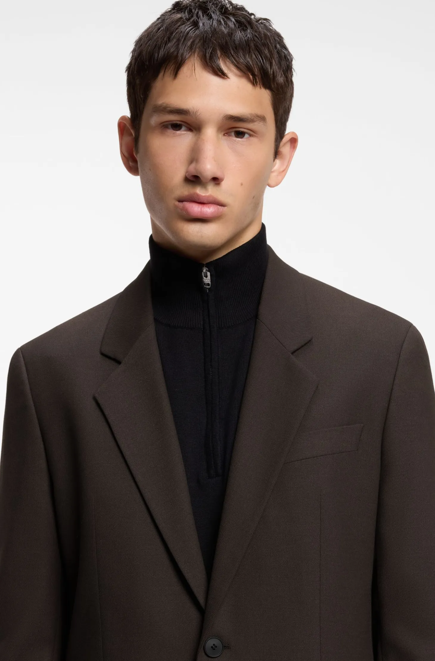 Modern-Fit Sakko aus Performance-Stretch-Twill