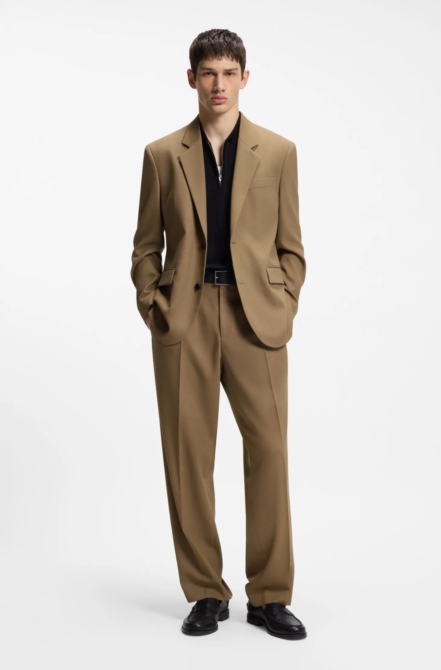 Modern-Fit Sakko aus Performance-Stretch-Twill