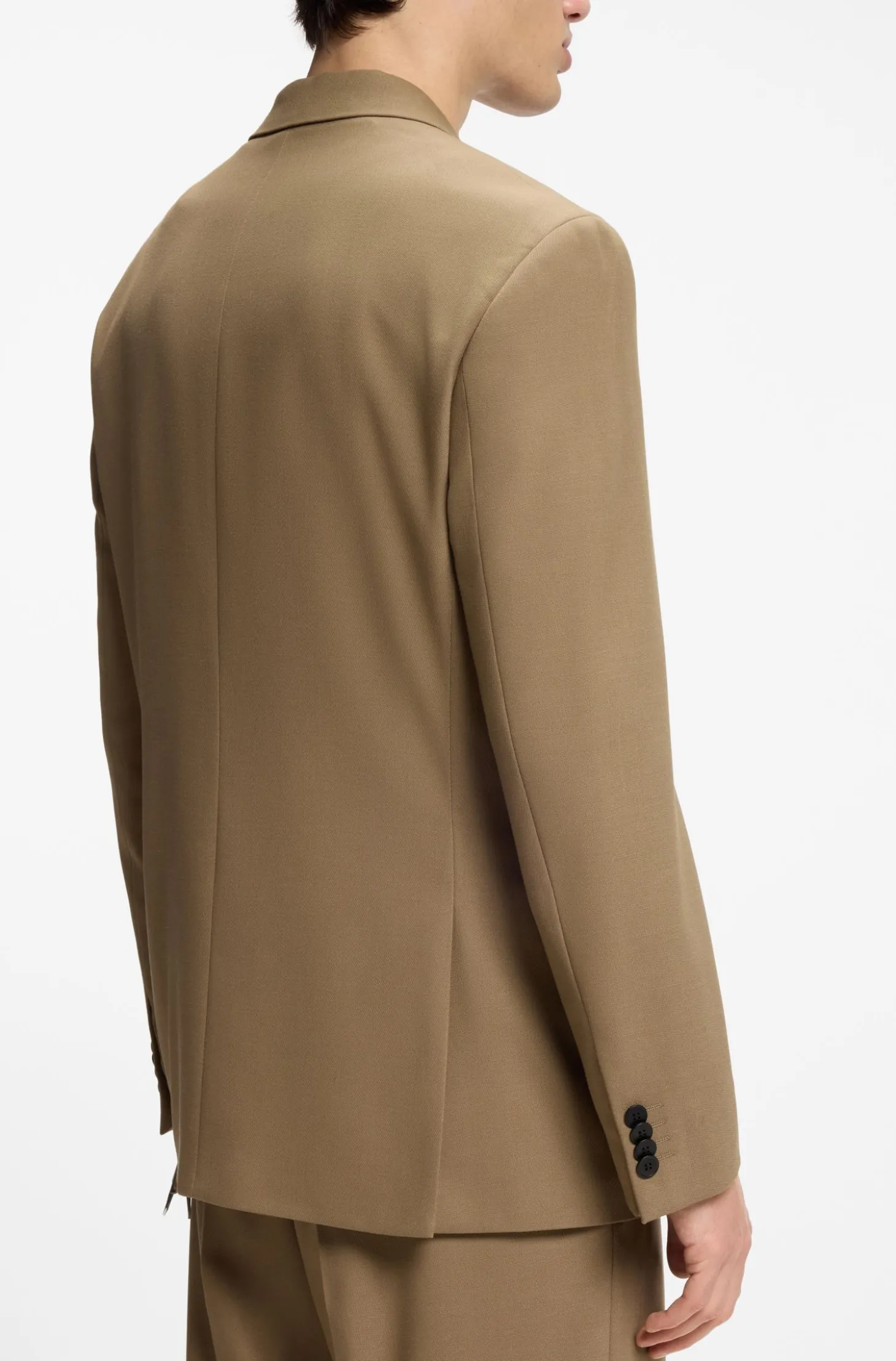 Modern-Fit Sakko aus Performance-Stretch-Twill