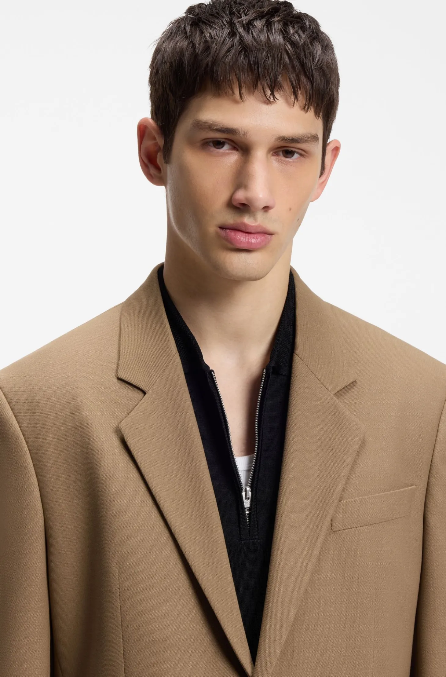 Modern-Fit Sakko aus Performance-Stretch-Twill