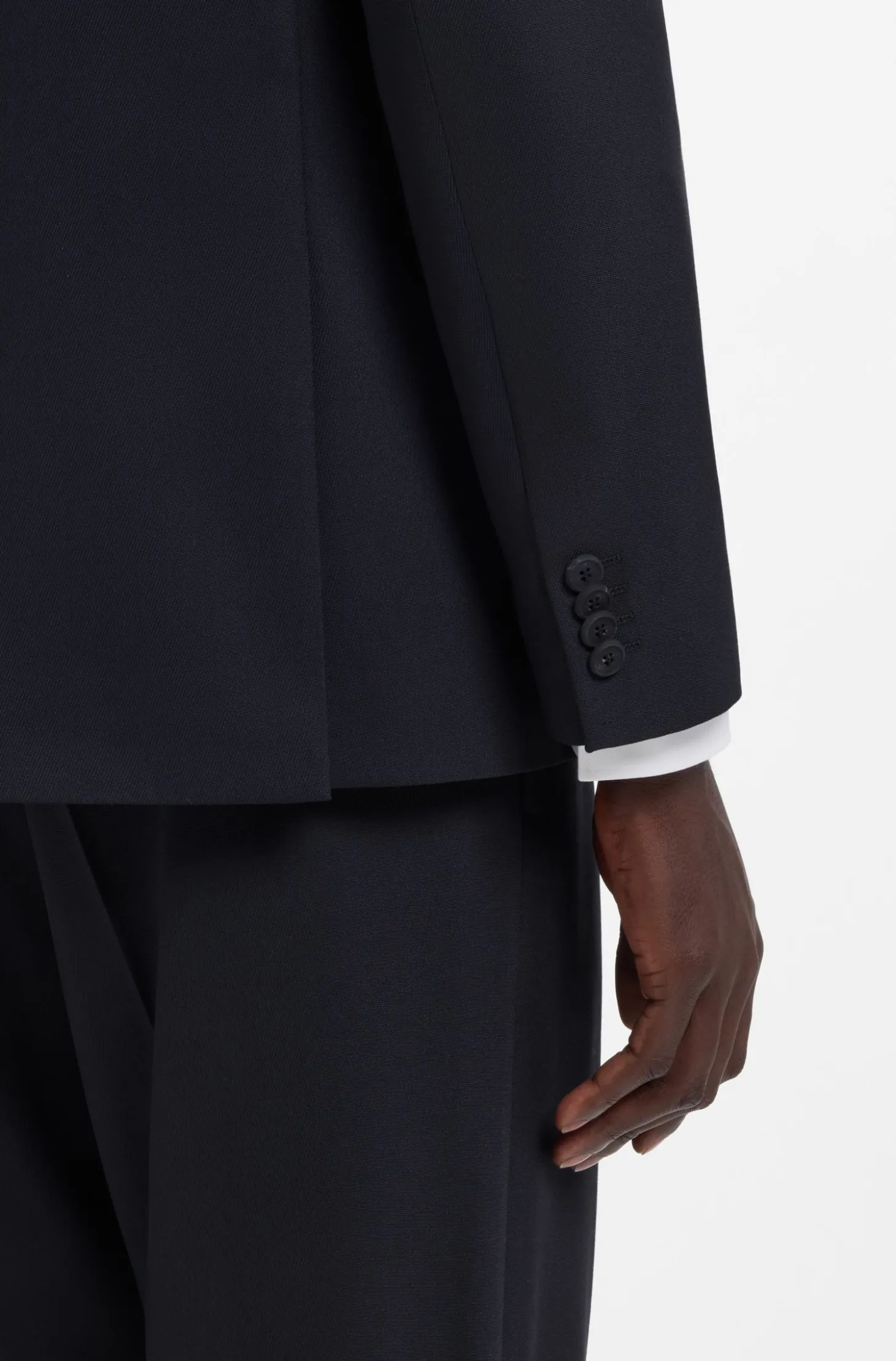 Modern-Fit Sakko aus Performance-Stretch-Twill