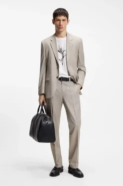Modern-Fit Sakko aus Stretch-Twill