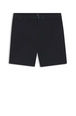 Modern-Fit Shorts aus Stretch-Baumwolle