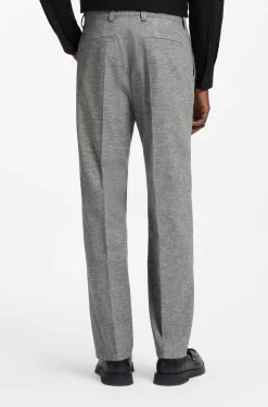 Modern-Fit Zweiteiler aus Sharkskin-Gewebe