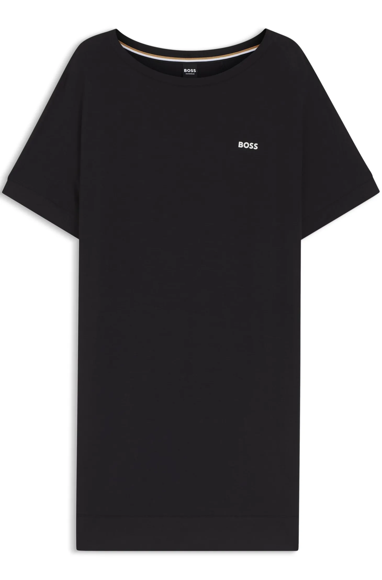 Nachthemd aus Stretch-Jersey mit Logo-Print