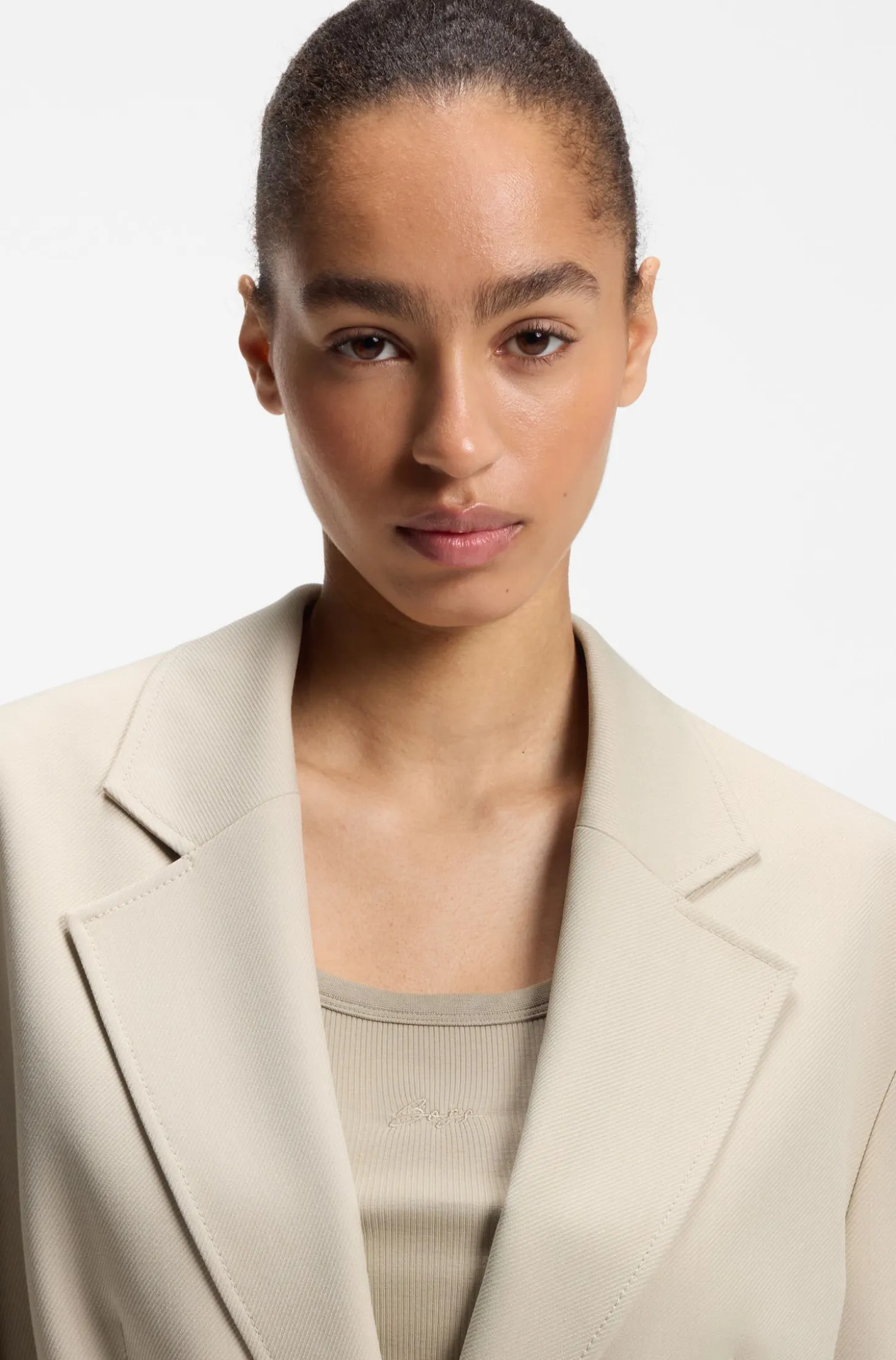 Oversized Blazer mit Gürtel